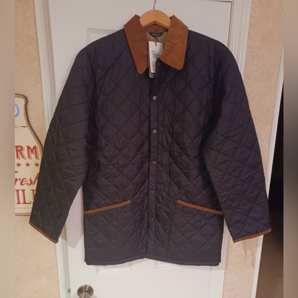 Brand New Barbour Quilted Black Jacket - 30th Anniversary Liddesdale - Men’s